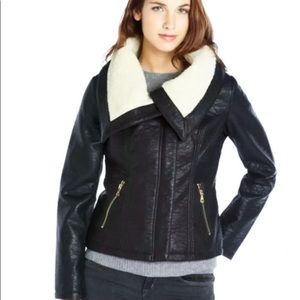 SAM EDELMAN CAITLYN AVIATOR JACKET